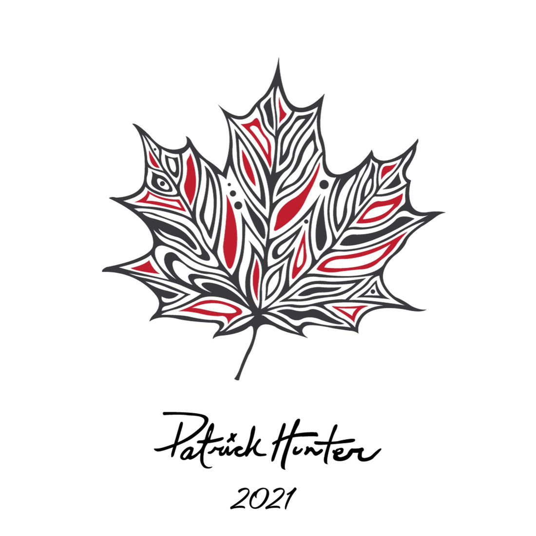 Patrick Hunter - Maple Leaf Limited Edition Paddle