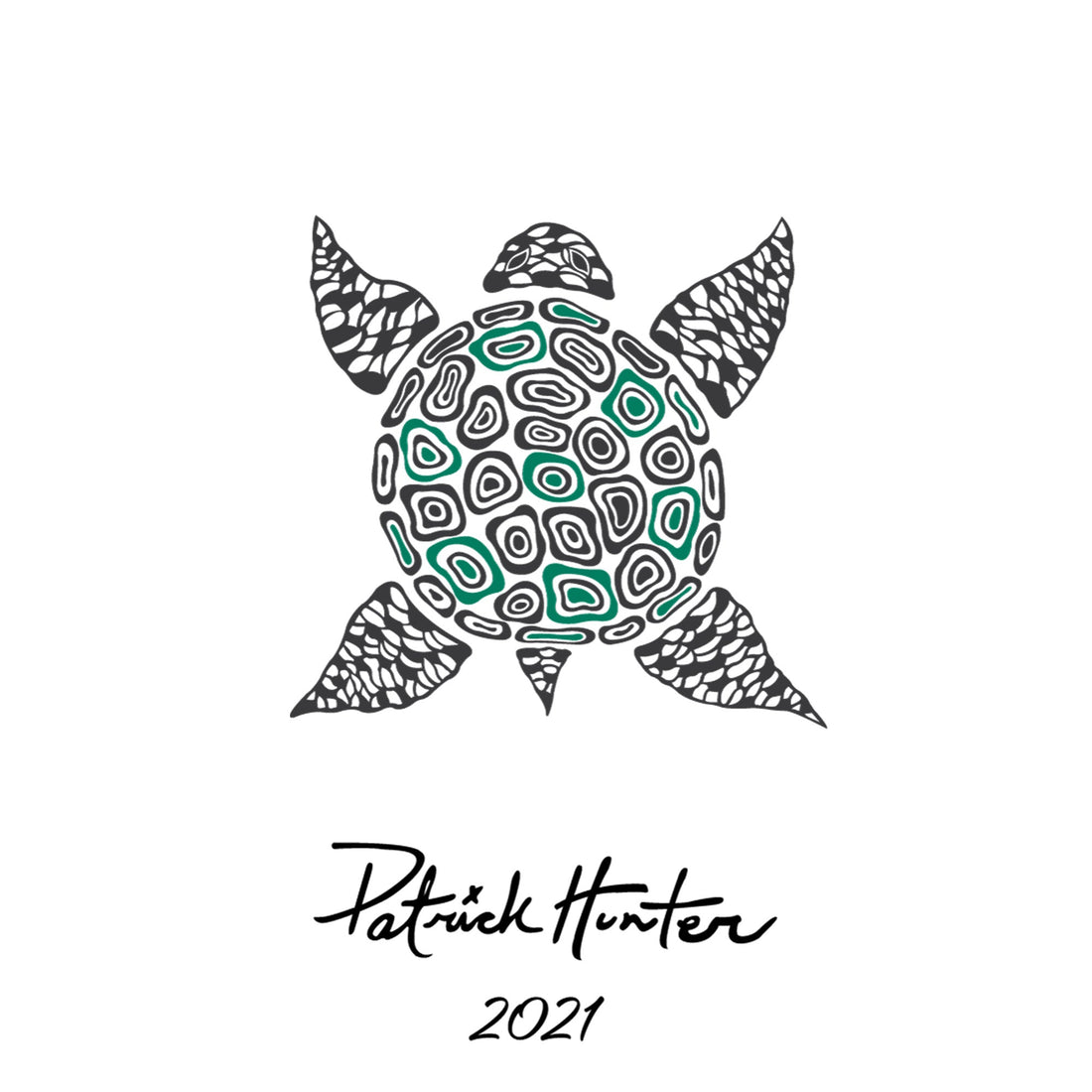 Patrick Hunter - Turtle Limited Edition Paddle